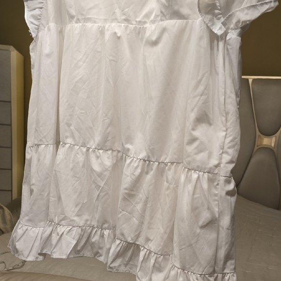 Abercrombie & Fitch White Mini Dress - Picture 4 of 16